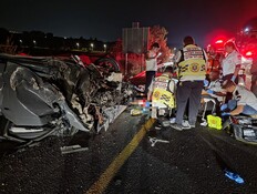שני גברים נהרגו בתאונת דרכים קשה סמוך לבית שמש