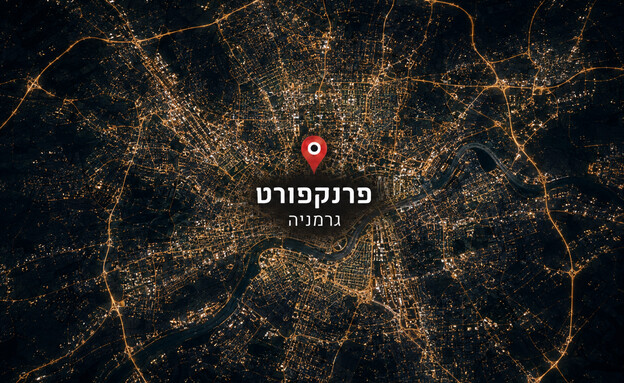 פרנקפורט - מפה