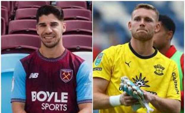 (Matt Watson/Southampton FC, West Ham FC / getty) (צילום: ספורט 5)
