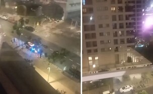 ניידת משטרה בסיור בשכונת פארק צמרת