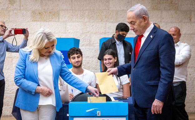 הצבעות בפריימריז לליכוד (צילום: חיים גולדברג, פלאש90)