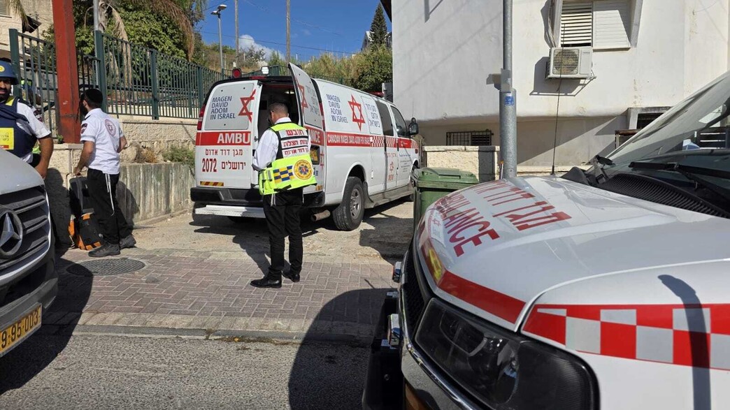 הזירה בה נפצעו שני הילדים בבית שמש הזירה בה נפצעו שני הילדים בבית שמש