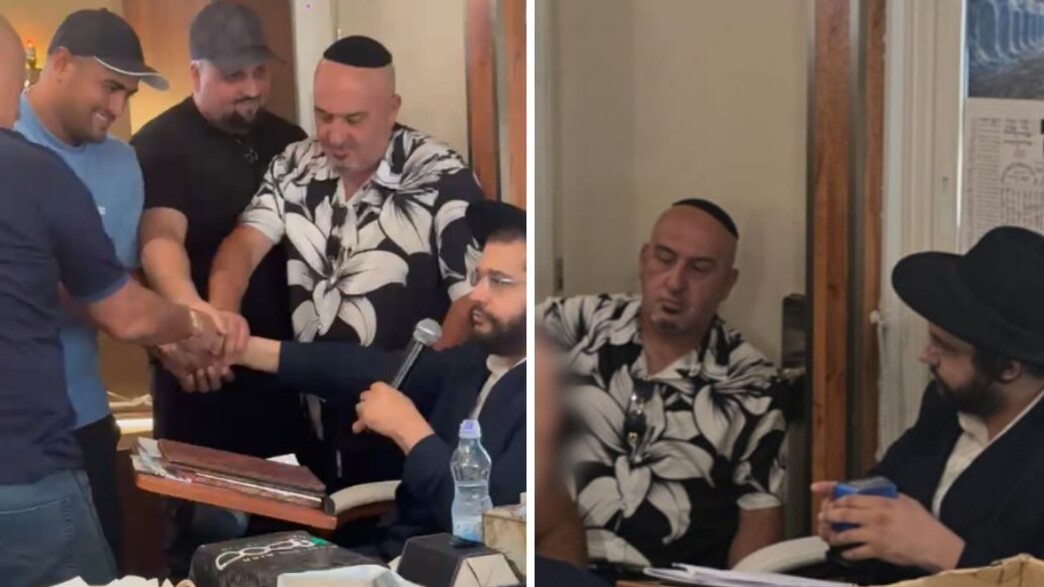מימין: הינוקא, אבי ביטון, ירין ביטון ואייל עמר