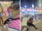 אגרופים ובעיטות לעיני המצלמות: היריד התיירותי הפך לקטטת ענק