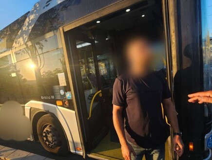 נהג אוטובוס ציבורי נסע תחת השפעת קוקאין - והורד מהכביש