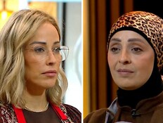 עדן הראל, מנאל איסמעיל (צילום: מאסטר שף "נבחרת החלומות", קשת 12)