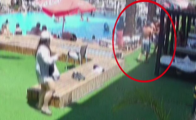 תיעוד קטטה באילת (צילום: באדיבות משטרת ישראל)
