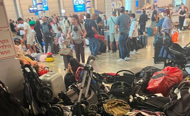 לכו הביתה, המזוודות לא יגיעו בקרוב": הכאוס בנתב"ג שנמשך גם הבוקר | N12
