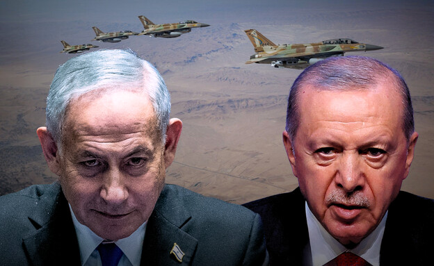 נתניהו, ארדואן (צילום: פלאש 90, reuters)