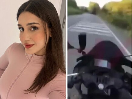 כוכבת הרשת נהרגה בתאונת אופנוע – ורגעיה האחרונים תועדו במצלמת הקסדה