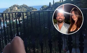 סשה ישראלוביץ' משתפת תיעוד ממלון היוקרה בפורטופינו (צילום: רשתות חברתיות לפי סעיף 27א')