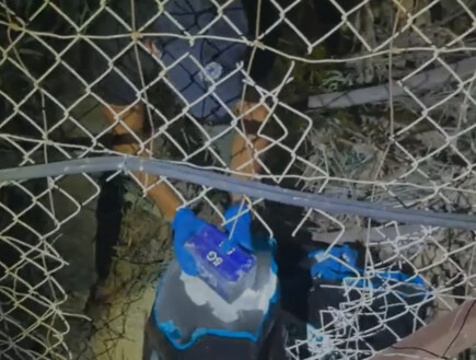 השליכו חבילות מהגדר: נעצרו חשודים בניסיון הברחת 20 ק"ג חשיש לירדן
