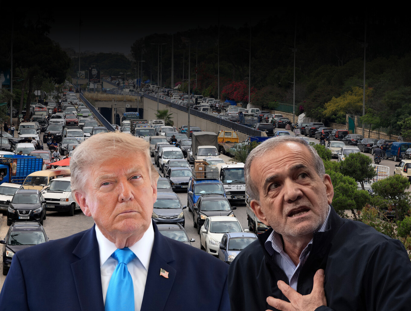 טראמפ: "איראן הורגת מפגינים"; תיעוד הכאוס בתחנות הדלק