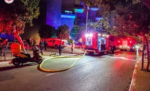 זירת האירוע בראשון לציון