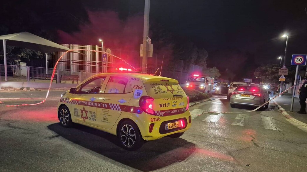זירת הרצח בתל אביב: גבר בן 30 נורה למוות