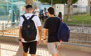 תלמידים בכיתה (צילום: לירון מולדובן, פלאש 90)