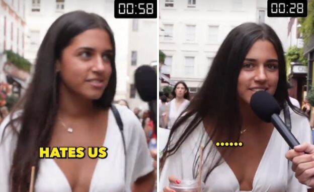 רומי שטיין בריאיון רחוב בלונדון