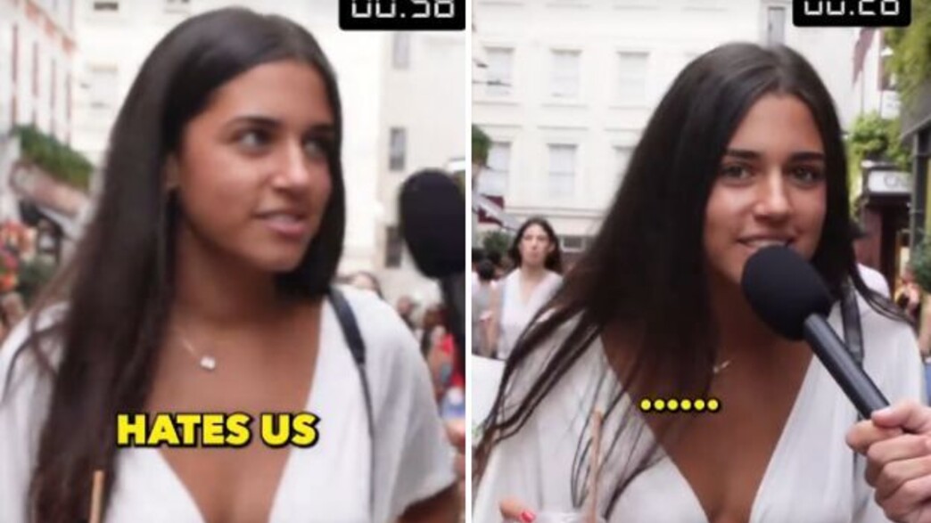רומי שטיין בריאיון רחוב בלונדון רומי שטיין בריאיון רחוב בלונדון