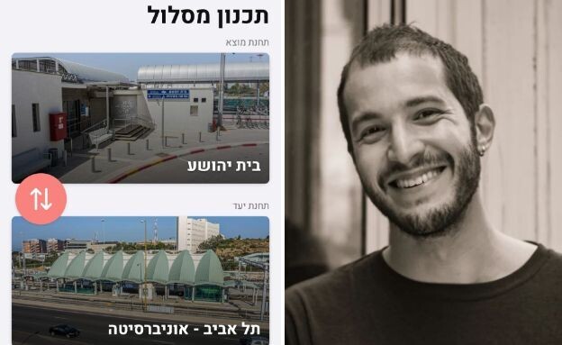 גיא טפר, אפליקציית בטר רייל (צילום: יובל דור, בטר רייל)