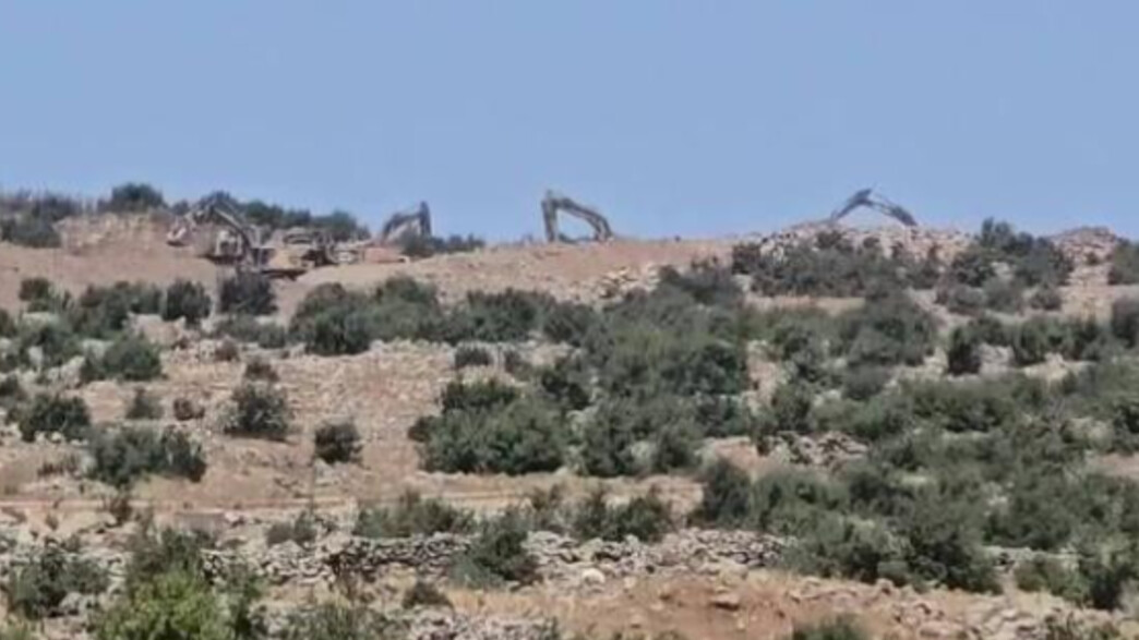 העבודות ההנדסיות שתועדו ברכס עלי א-טאהר העבודות ההנדסיות שתועדו ברכס עלי א-טאהר