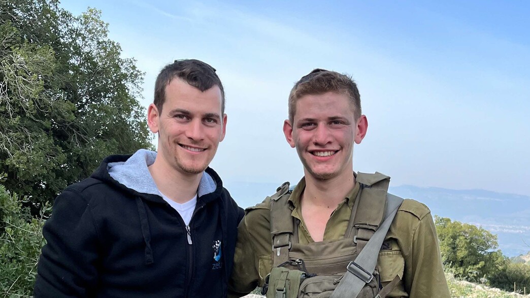 אודי יחד עם אחיו, איתן אוסטר ז"ל אודי יחד עם אחיו, איתן אוסטר ז"ל