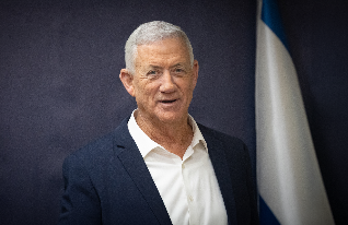 בני גנץ (צילום: Photo by Yonatan SindelFlash90)
