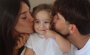 קיבל את העיניים של אבא: שחף רז וטליה עובדים חושפים את בנם לראשונה (צילום: taliaovadia1, instagram)
