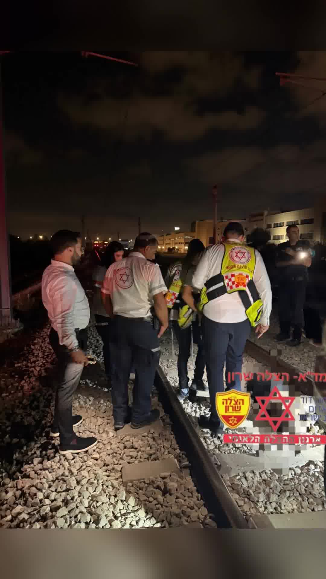 צעירה אותרה ללא רוח חיים על מסילת הרכבת, סמוך לתחנת רכבת ספיר בנתניה