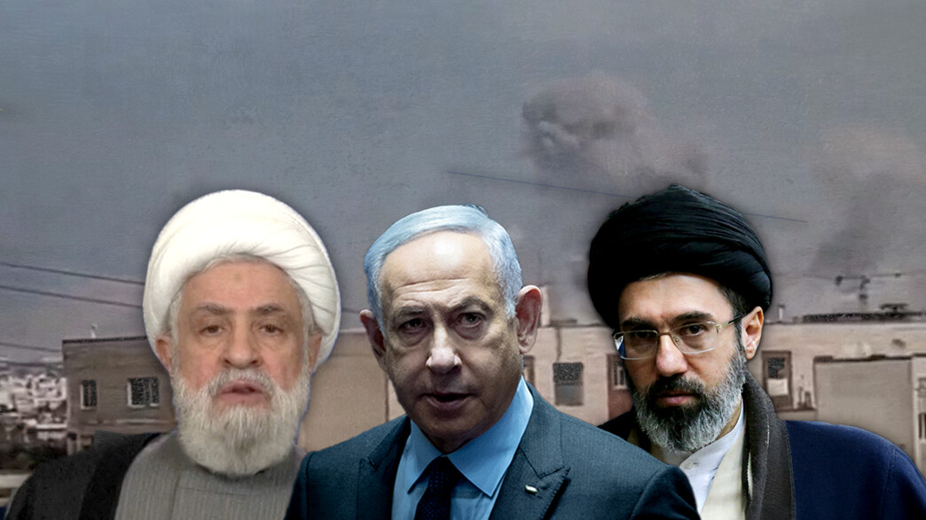 מוג'תבא ח'אמנאי, בנימין נתניהו, נעים קאסם מוג'תבא ח'אמנאי, בנימין נתניהו, נעים קאסם