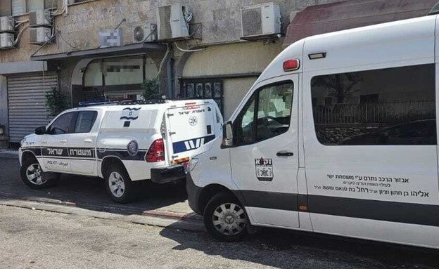 זירת האירוע באשקלון