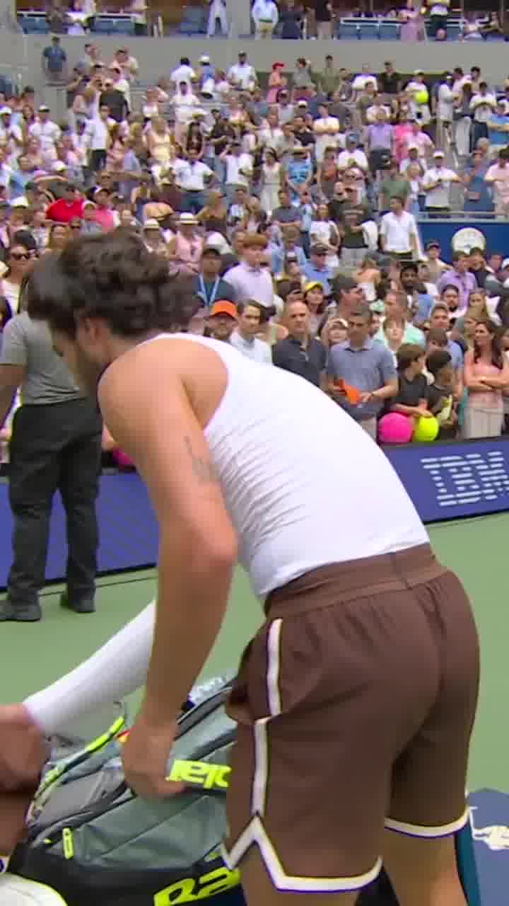 קרלוס אלקרס בסך הכל הוריד חולצה בתחרות ה-US Open