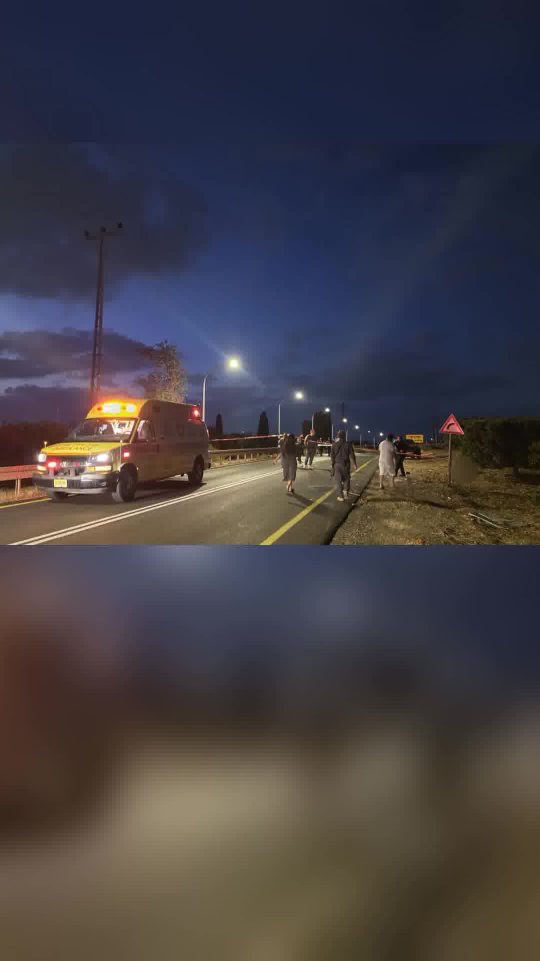 גבר כבן 45 נהרג בתאונת דרכים סמוך לפורת