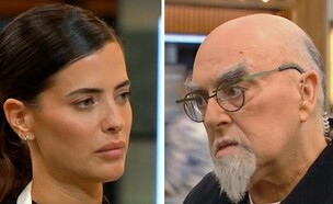 ישראל אהרוני, גל קספרס (צילום: מתוך "מאסטר שף: נבחרת החלומות", קשת 12)