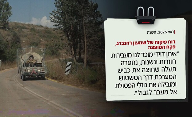 דוח פיקוח של שמעון רוזנברג