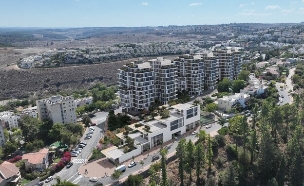 תוכנית מתחם האילנות ביקנעם עילית (צילום:  משרד א.ג. איזן אדריכלים ובוני ערים בע"מ)