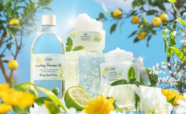 SABON  קולקציית Minty Spark Yuzu