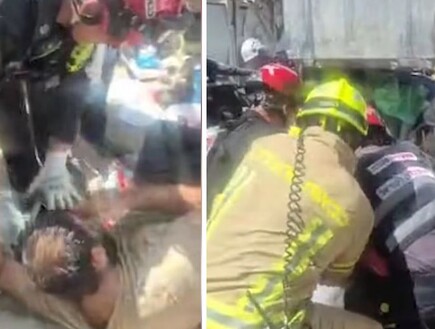 חילוץ הצעיר מפח מוטמן: "הוא היה תשוש, ריכוז הגזים גבוה וערפלו את הנשימה"