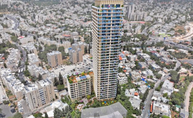 הדמיית פרויקט ברל לוקר (צילום: איוולב מדיה)
