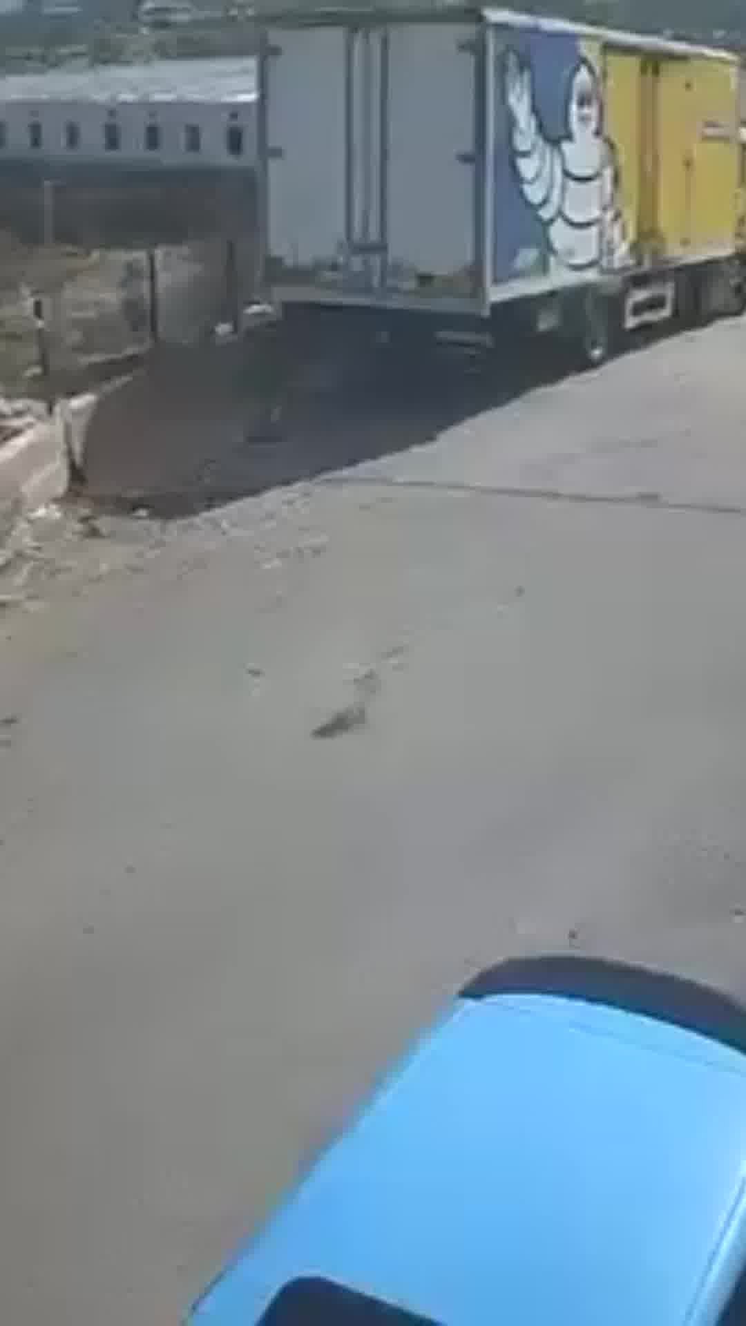 הנהג קפץ בזמן: תיעוד יוצא דופן מתאונה בצפון השומרון
