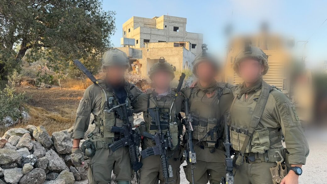 כוח סיירת נח"ל שחיסל מחבל בשומרון כוח סיירת נח"ל שחיסל מחבל בשומרון