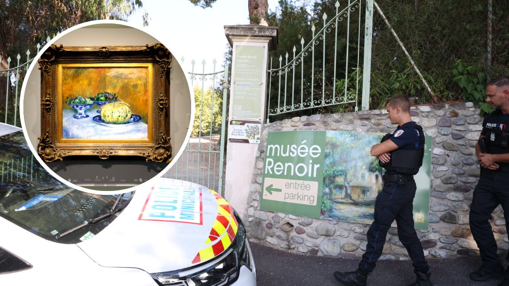 פריצה למוזיאון רנואר בצרפת פריצה למוזיאון רנואר בצרפת