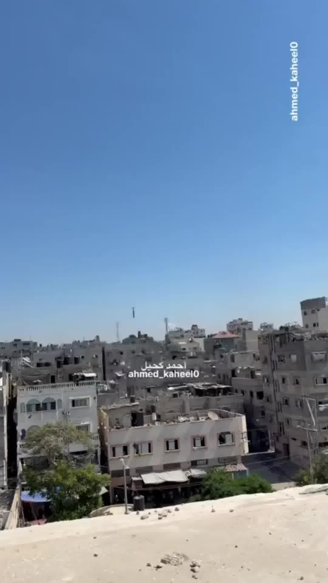 תקיפה בעיר עזה אחרי הודעת פינוי