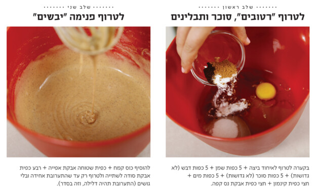 עוגת דבש מהירה 1 עוגת דבש מהירה 1