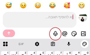 הודעות קוליות בטיקטוק (צילום: tiktok)