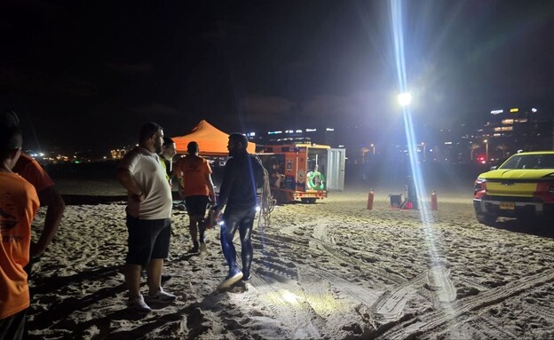 סריקות אחר נעדר בחוף הסטודנטים בחיפה סריקות אחר נעדר בחוף הסטודנטים בחיפה