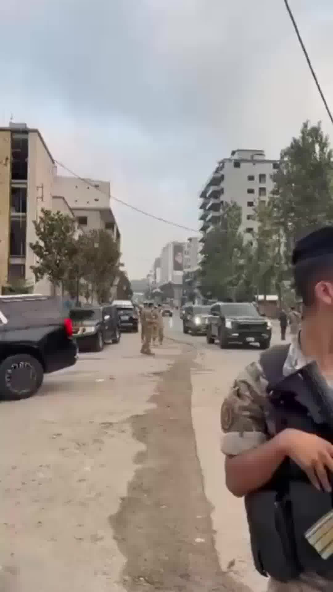 נשיא לבנון, ג׳וזף עאון, הגיע הבוקר במפתיע לנבטיה לאחר תקיפות עוצמתיות של צה״ל באזור בימים האחרונים