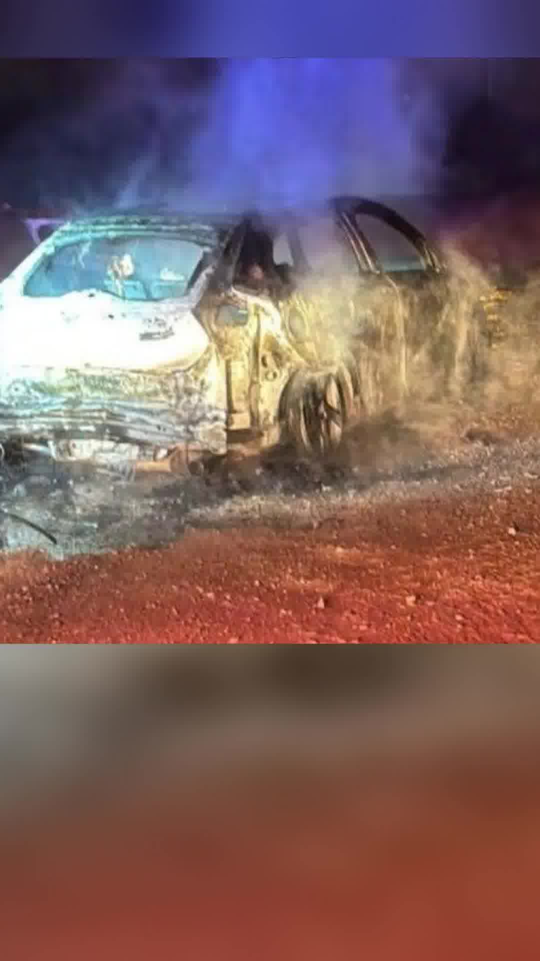 הרכב השרוף בבאקה אל-גרבייה