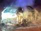 חשד לרצח משולש בשרון: שלושה גברים אותרו ללא רוח חיים ברכב שרוף