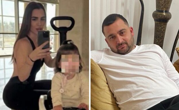 חן כהן. משמאל: ליה מלכה ז"ל ובתה