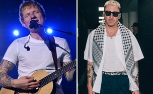 אד שירן, מקלמור (צילום: Jeff Spicer/Getty Images for Spotify, Instagram)